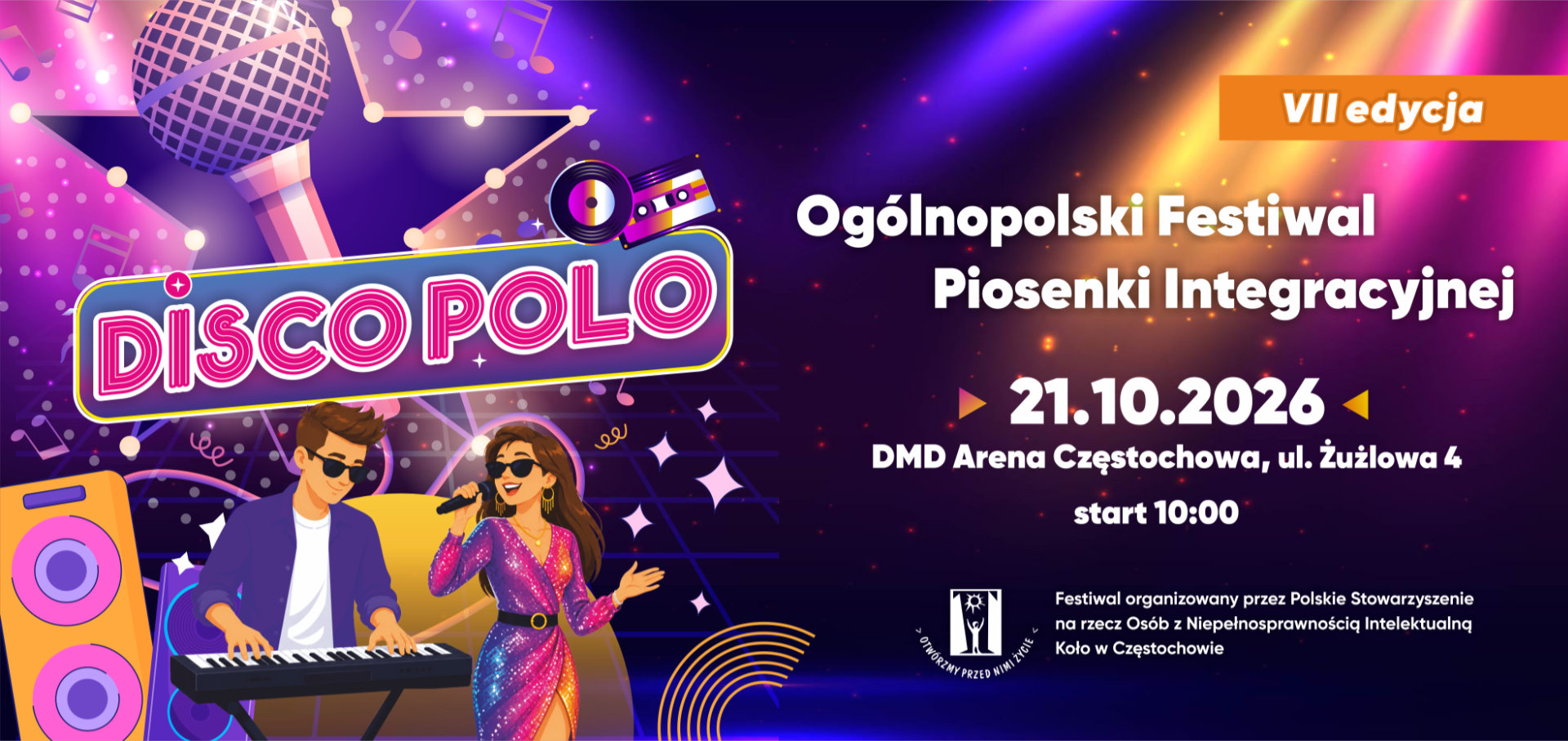 VII Ogólnopolski Festiwal Piosenki Integracyjnej już 21 października!